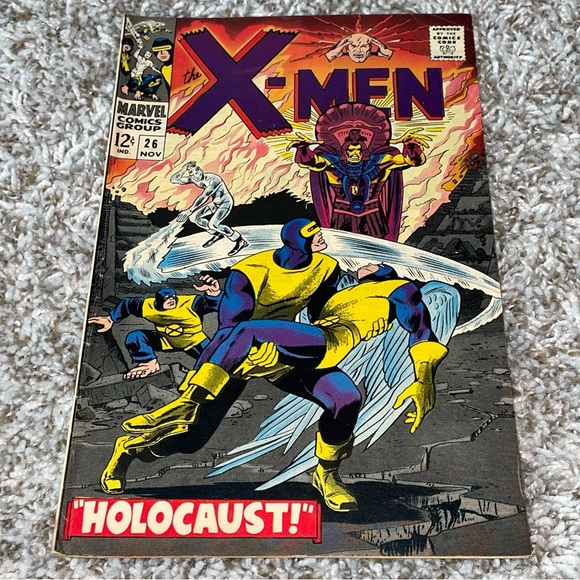 VINTAGE 1966 MARVEL THE X-MEN Holocaust! El Tigre Silver Age #26 - Picture 2 of 8